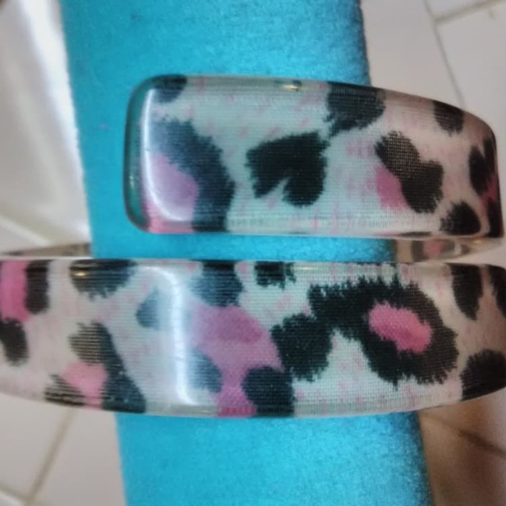 Black, White and Pink Bracelet